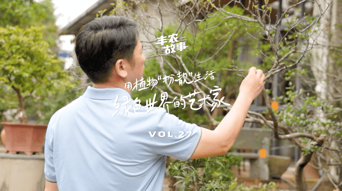 17年，他用一草一木去点亮了一个个家。